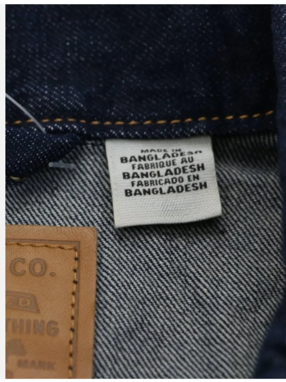 Levi's Premium Men's Trucker Denim Jacket Relaxed Dark Wash 100% Cotton Size XL